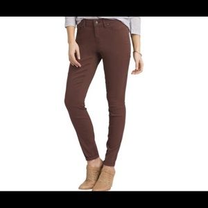 Prana Skinny pants Brenna size 4 brown